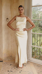 Ava Maxi Dress - Yellow