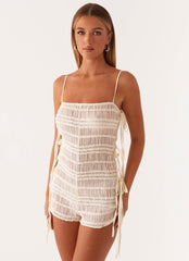 Fangirl Romper - Lemon