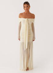 Ginny Maxi Dress - Yellow