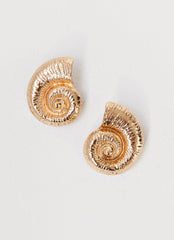 Beachcomber Earrings - Gold