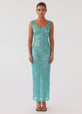 Sweet Essence Maxi Dress - Crystal