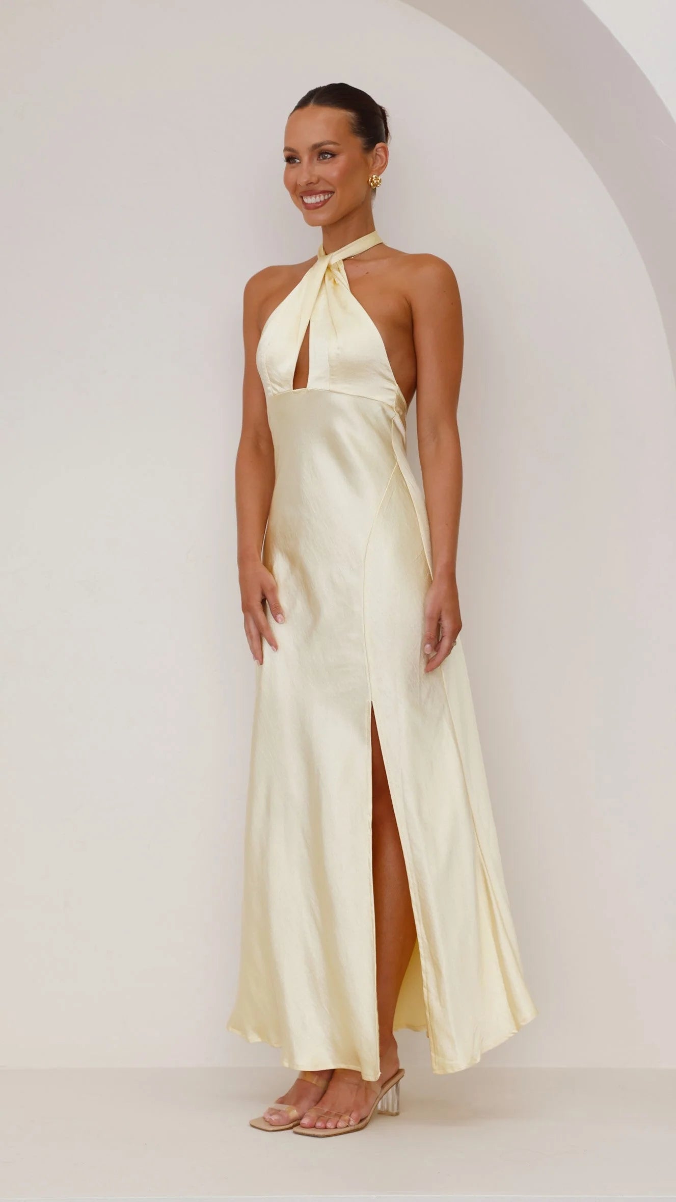 Amalia Maxi Dress - Yellow