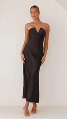 Valerie Maxi Dress - Black