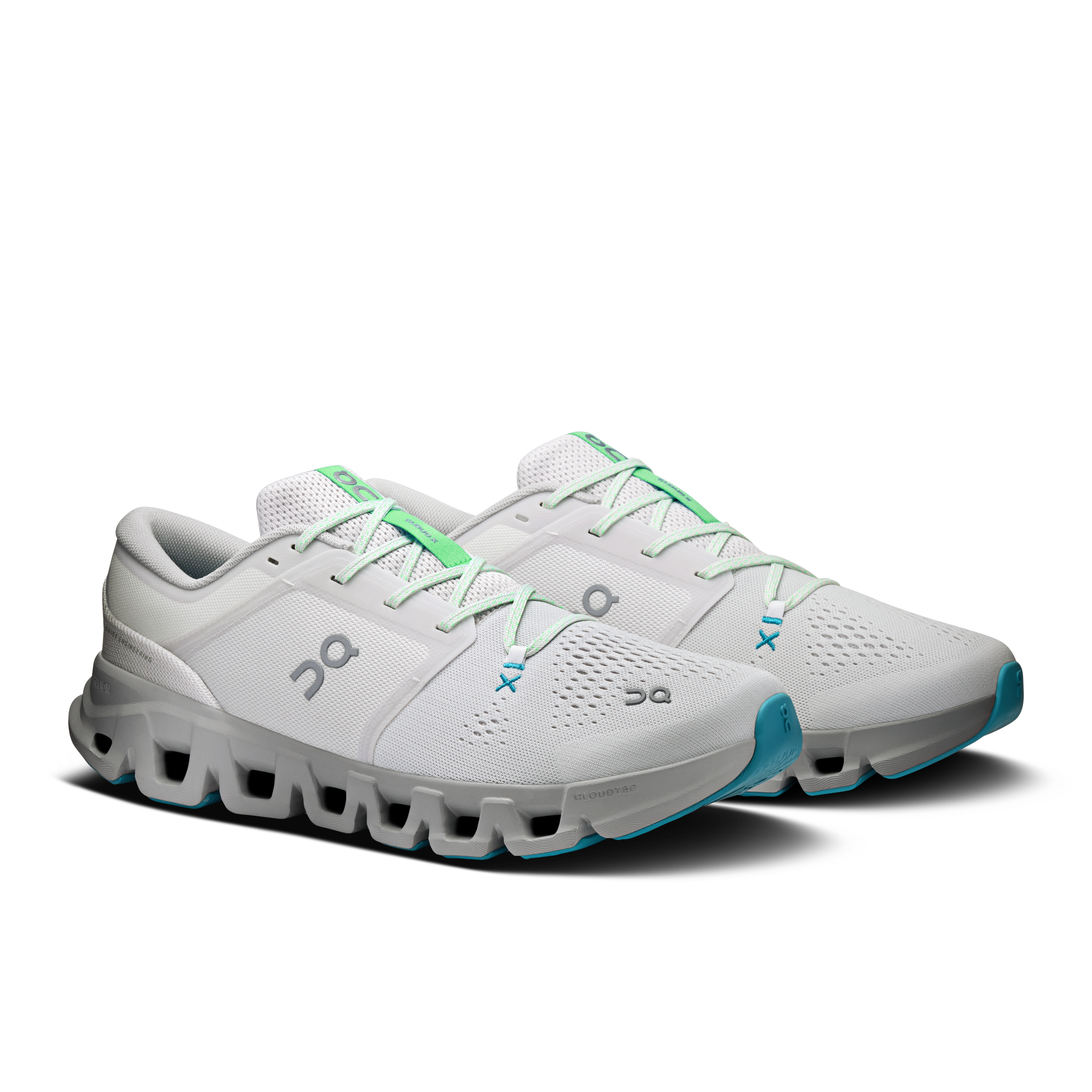 On Running Men's Cloud X 5 Shoes - Frost / Alloy