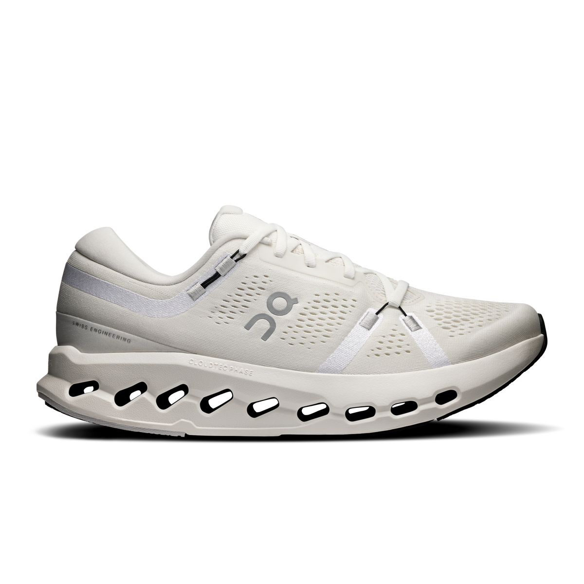 On Running Men's Cloudsurfer 2 Wide Shoes - Ivory / Ivory