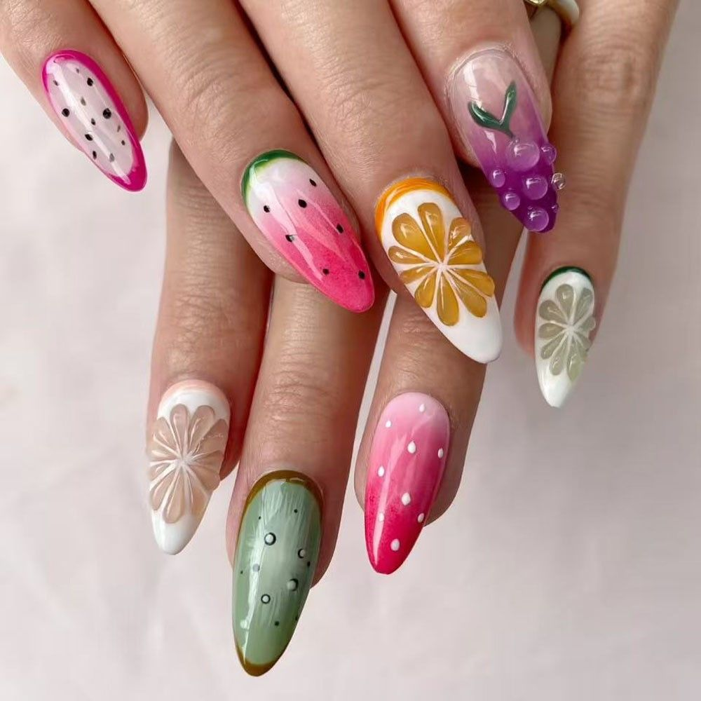 Luxury Handmade 3D Press-On Nails - Premium Reusable Gel Fake Nails - Multiple Styles & Designs Available