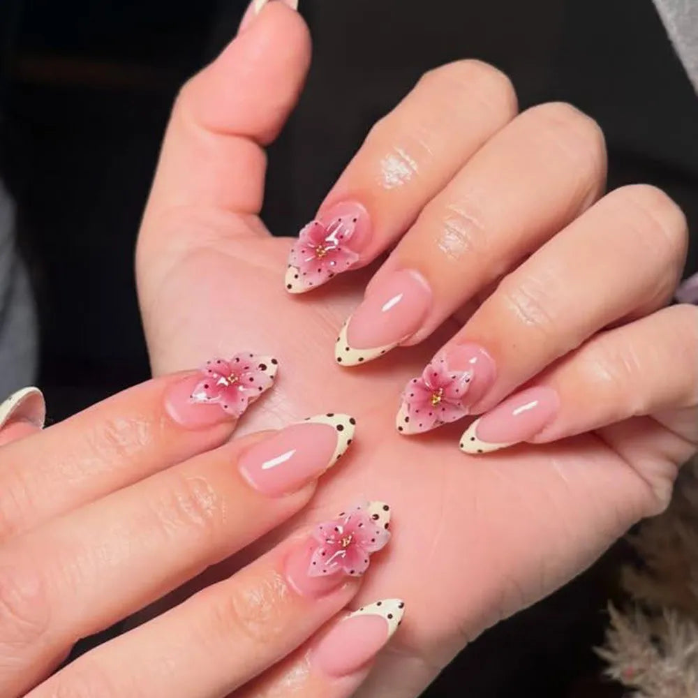Luxury Handmade 3D Press-On Nails - Premium Reusable Gel Fake Nails - Multiple Styles & Designs Available