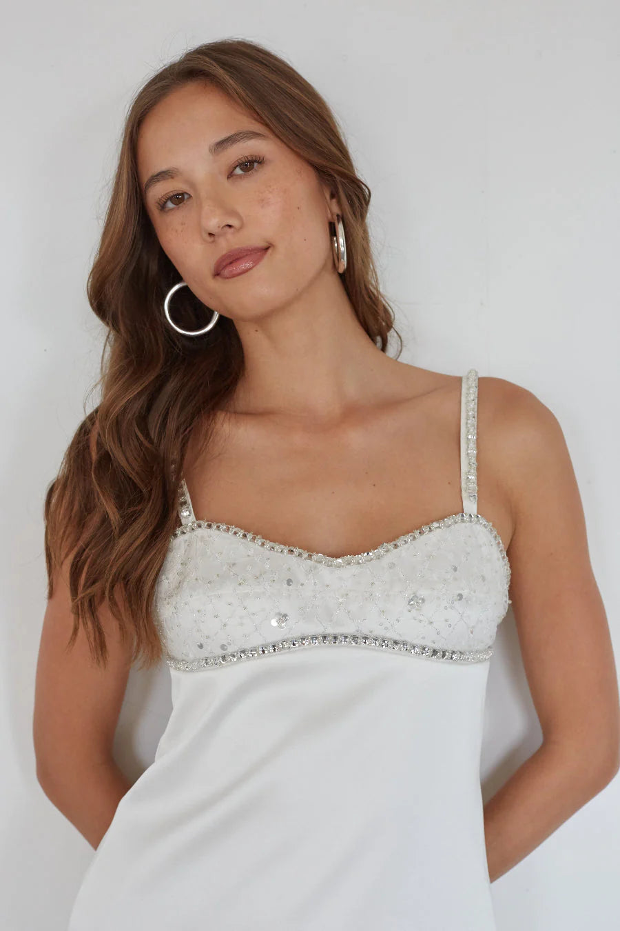 Blair Embellished Mini Dress