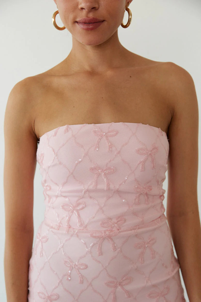Mila Coquette Sequin Mini Dress