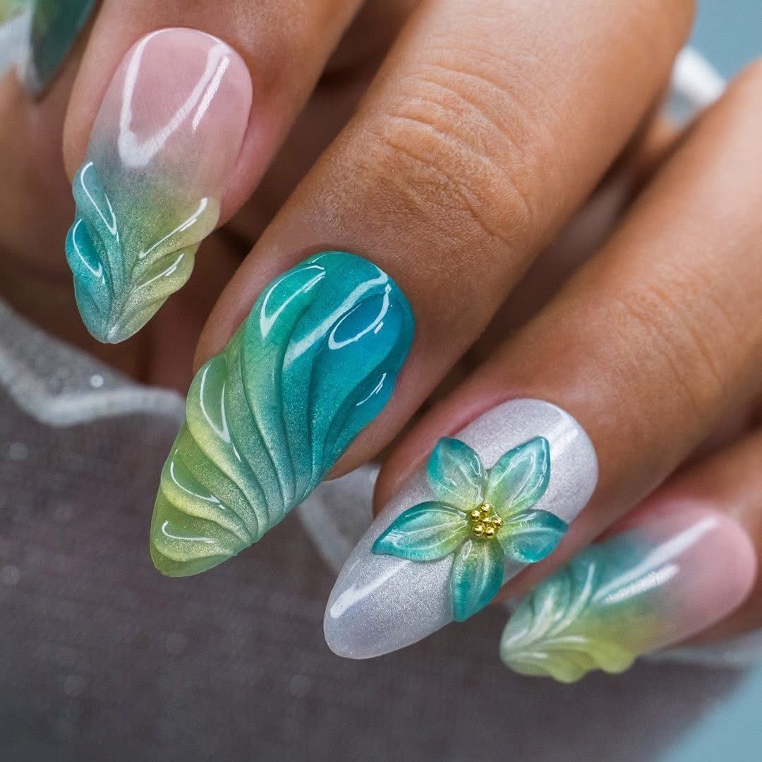 Luxury Handmade 3D Press-On Nails - Premium Reusable Gel Fake Nails - Multiple Styles & Designs Available
