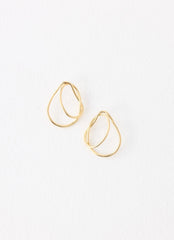 Cloudform Earrings - Gold