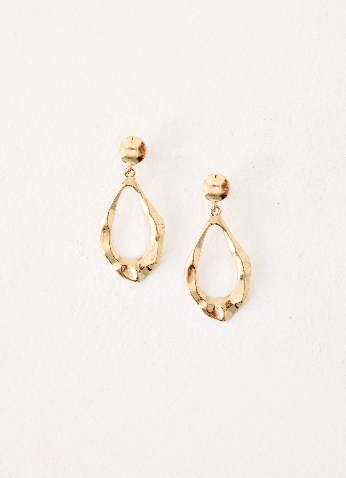 Ember Glow Earrings - Gold