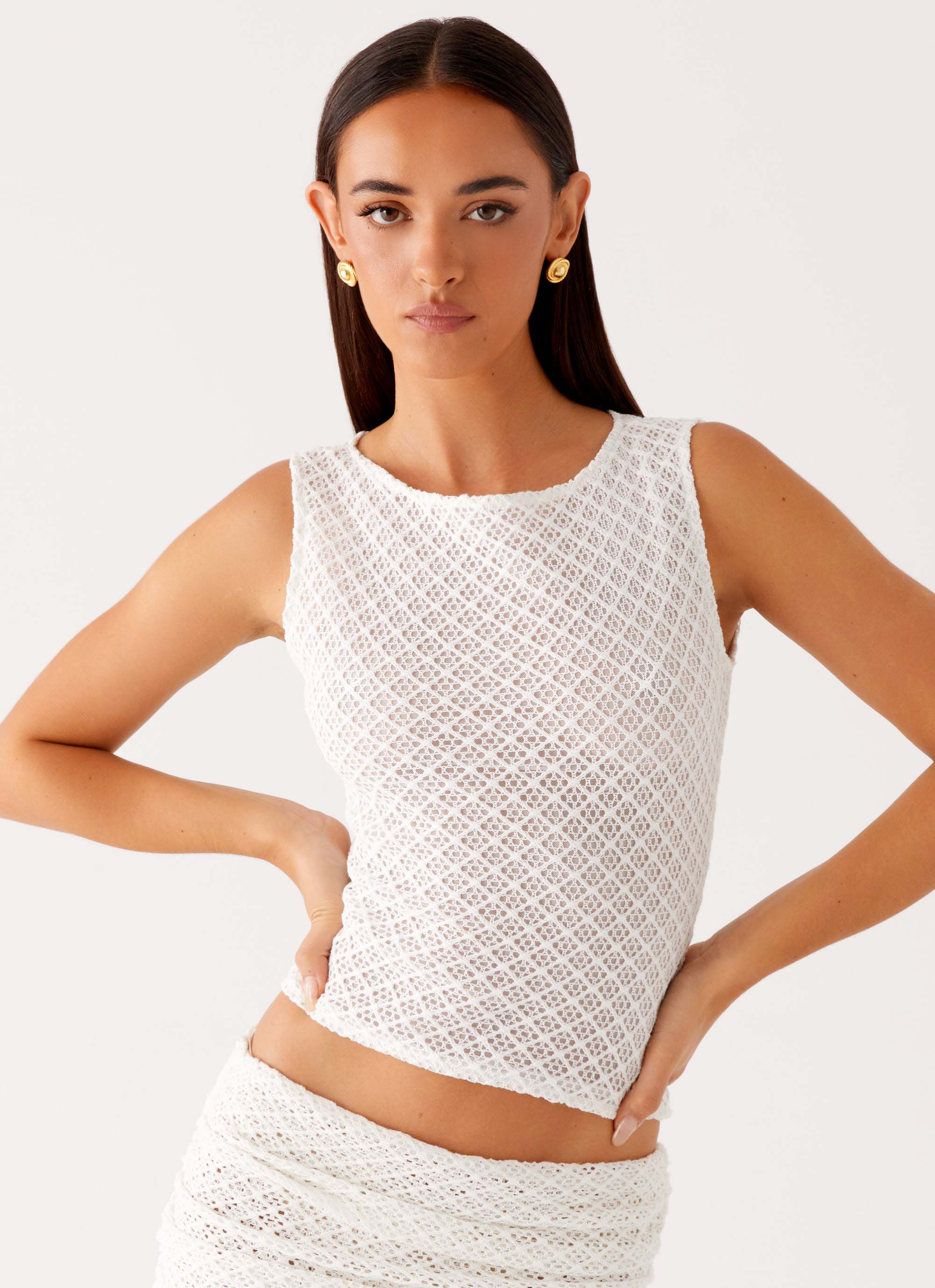 Genesis Top - White