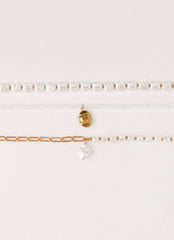 Minnie Necklace - Pearl