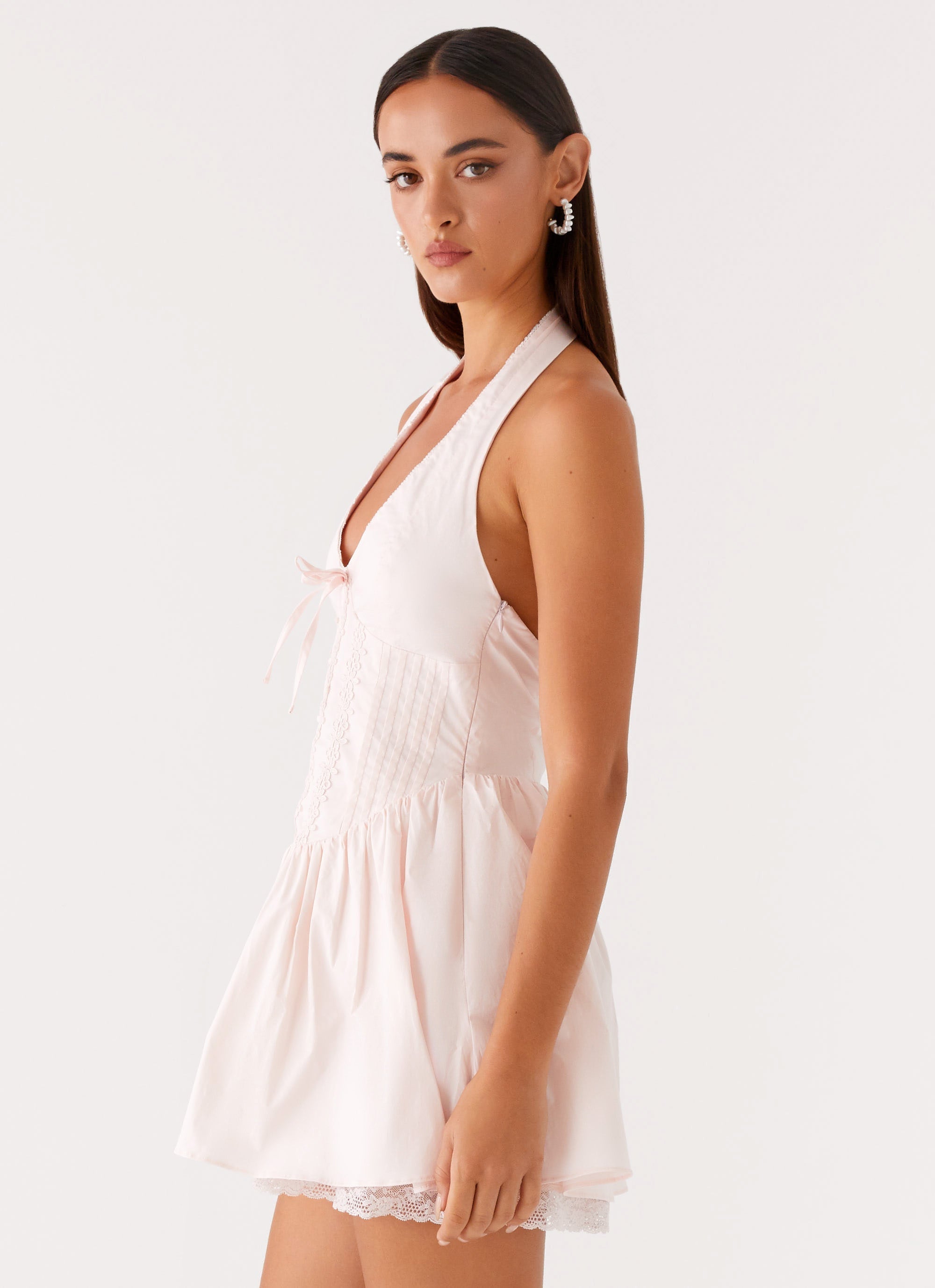 Moira Mini Dress - Pink