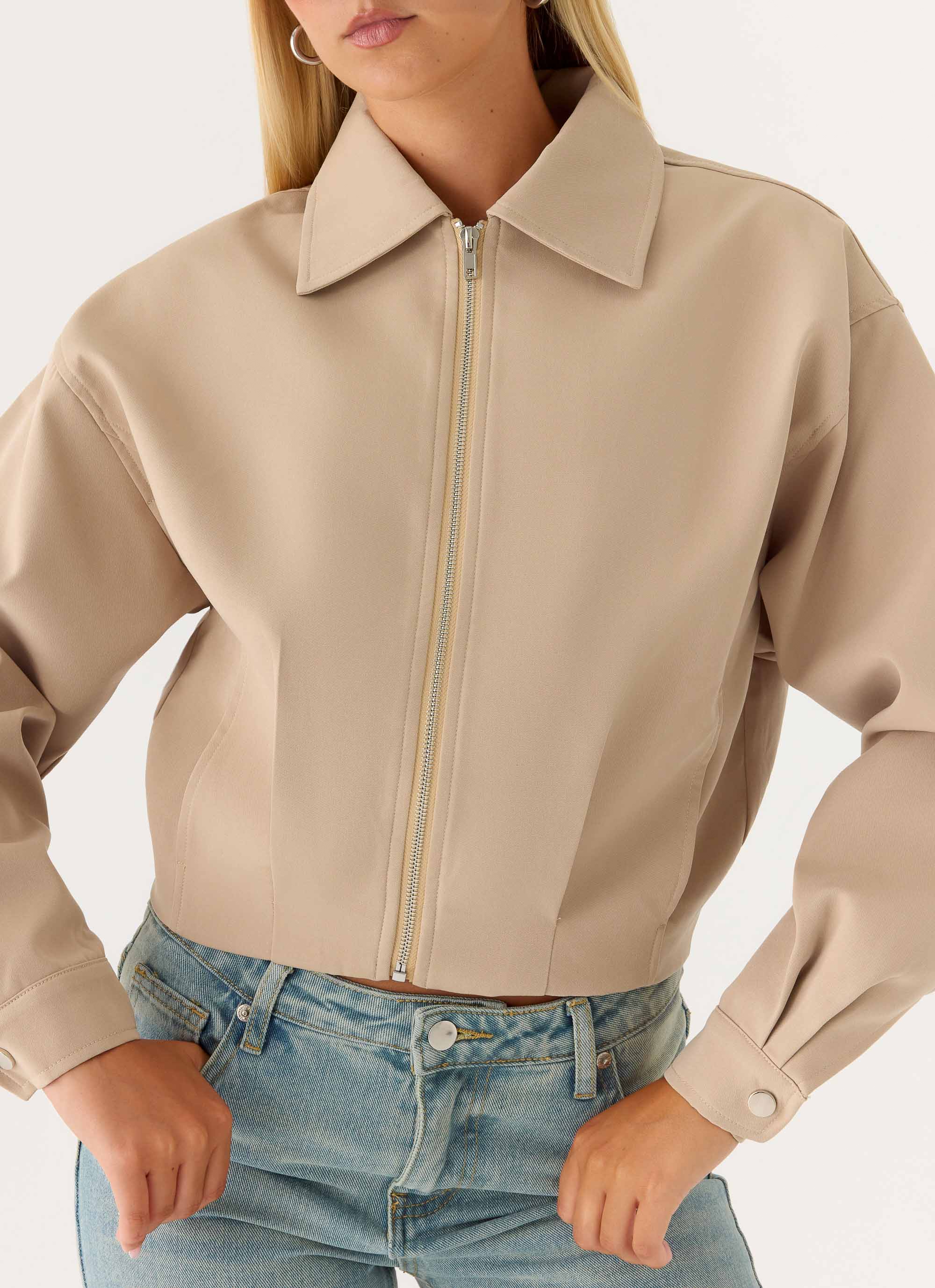 Ready To Go Jacket - Beige