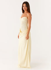 Romy Maxi Dress - Yellow