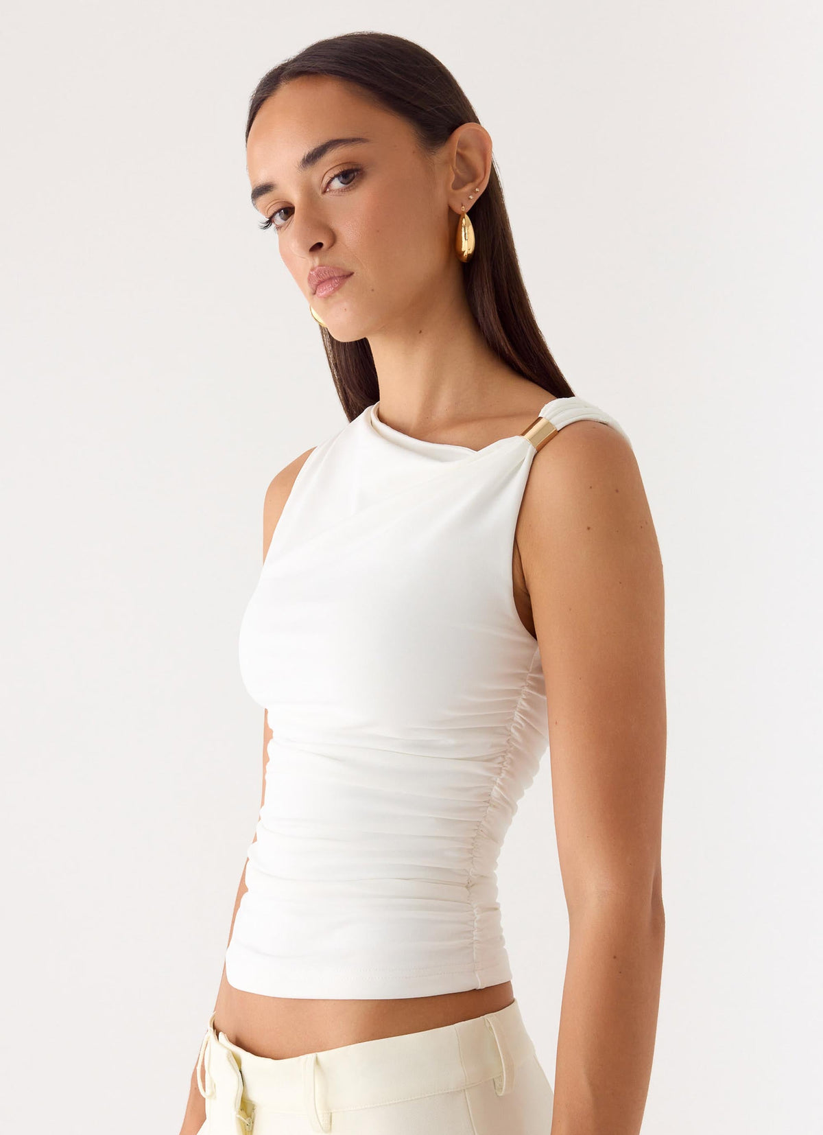 Short Notice Top - White