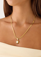 Soiree Charm Necklace - Gold
