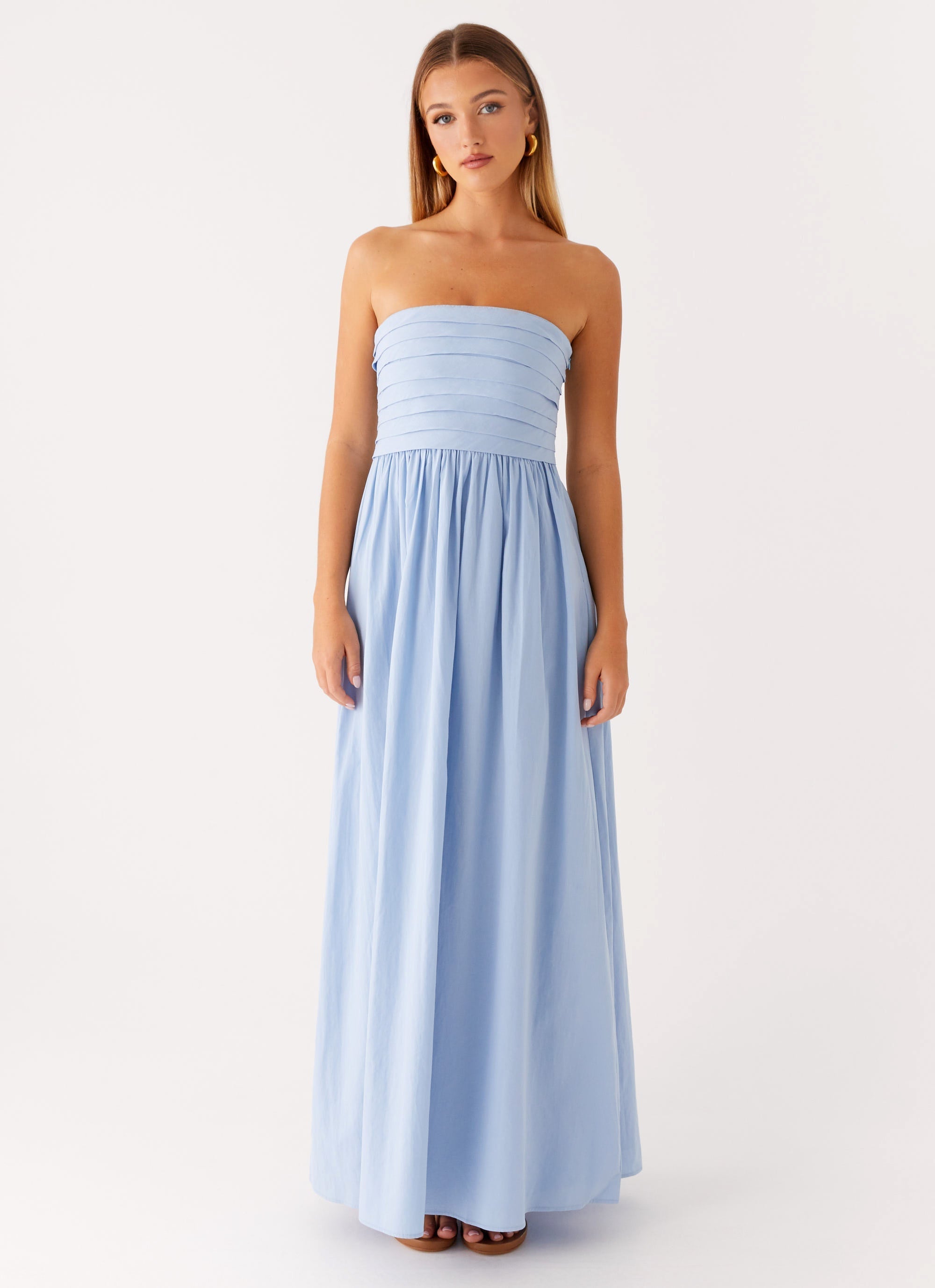 Tamia Maxi Dress - Blue