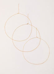 Tropic Bloom Belly Chain - Gold
