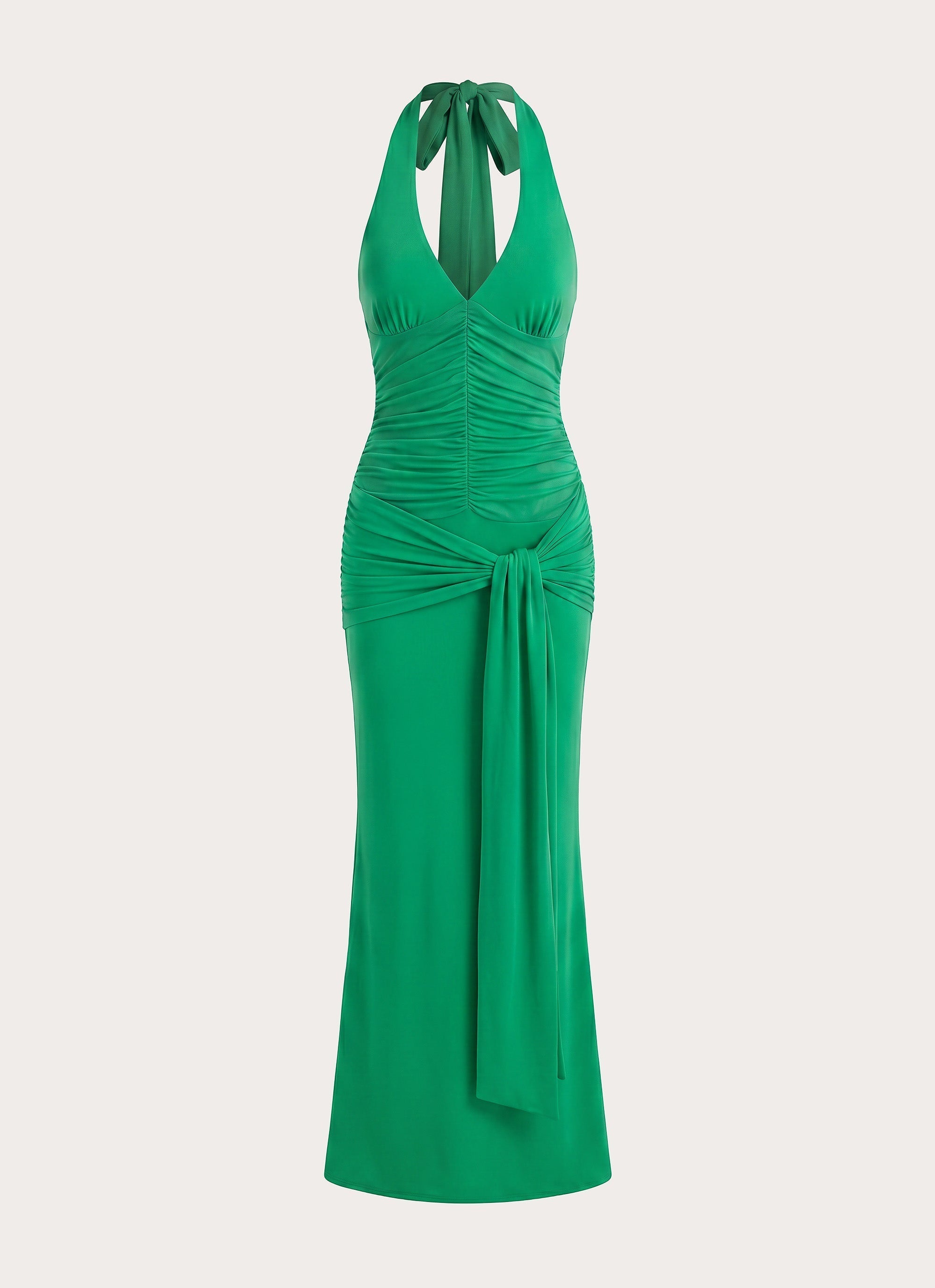 Tylan Halter Maxi Dress - Emerald Green