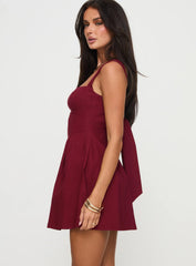 Xanthus Mini Dress Red Petite