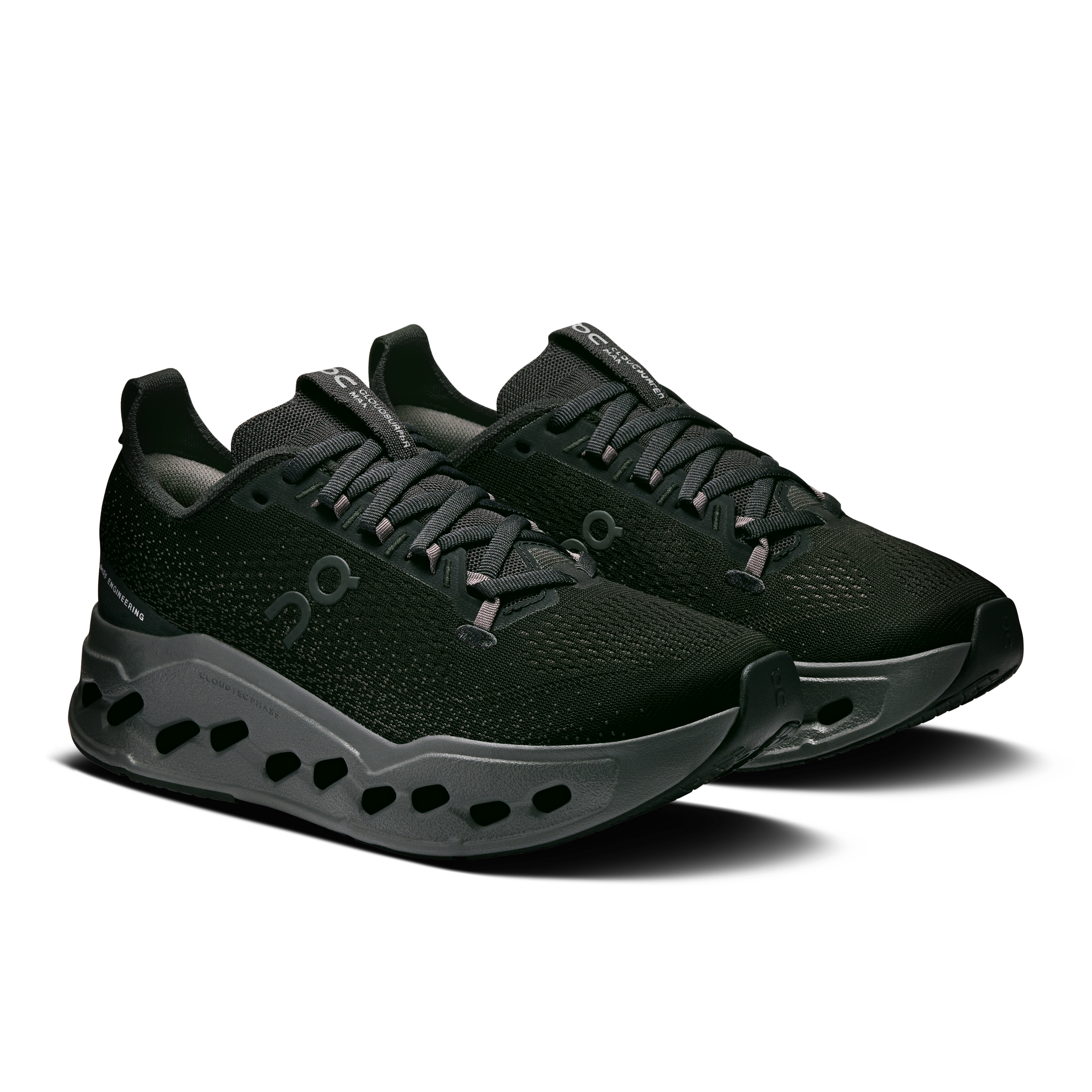 On Running Women's Cloudsurfer Max Shoes - Black / Eclipse